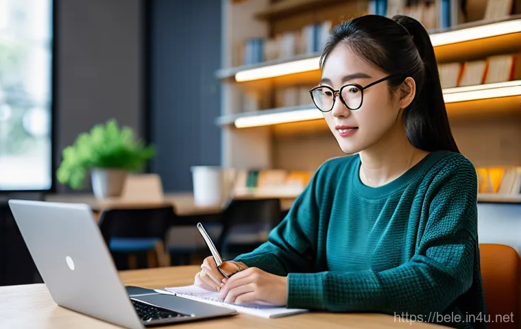 건축전기설비기사 최신 기출문제 다운로드 방법 - A focused East Asian male student, in his late 20s, sits at a meticulously organized study desk, dee...